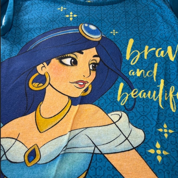 Disney Store Princess Aladdin Jasmine Nightshirt/gown/pjs Size 9/10 - Picture 3 of 5